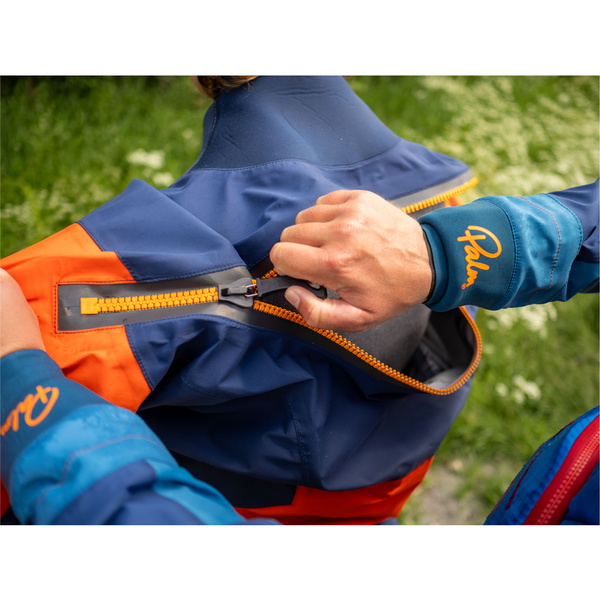 2026 Palm S Fuse Action Kajak-tørdragt Til Mænd 13811 - Navy / Mandarin